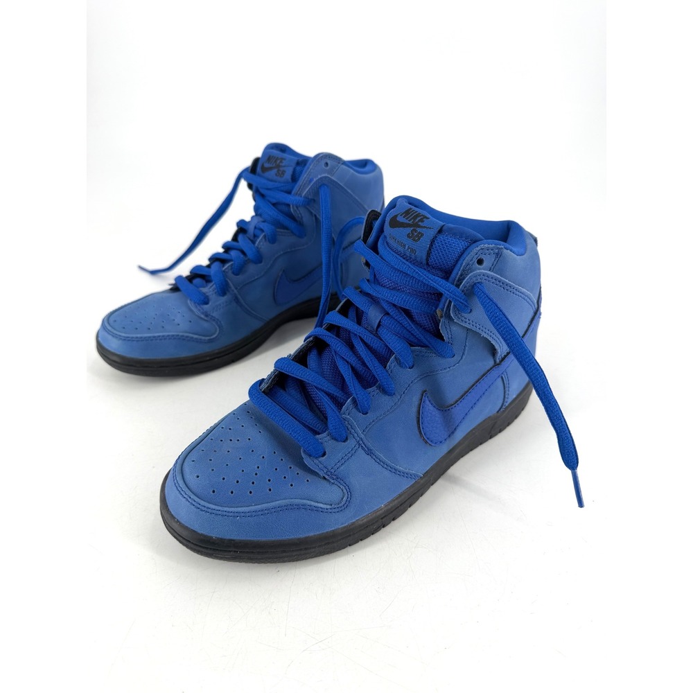Nike SB Dunk High Pro Men Size 7.5 Blue Leather Blue Eiffel Sneaker Streetwear